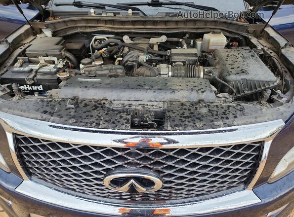 JN8AZ2NF6H9643435 2017 INFINITI QX80 Синий Вид наклейки с VIN-кодом