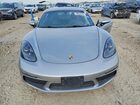 2019 Porsche Cayman Base Серый vin: WP0AA2A81KS260996