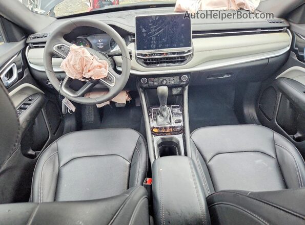 3C4NJDCN1ST579300 2025 JEEP COMPASS Black Widok deski rozdzielczej