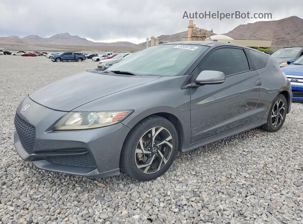 JHMZF1D43GS001410 2016 HONDA CR-Z Серый Передняя левая четверть
