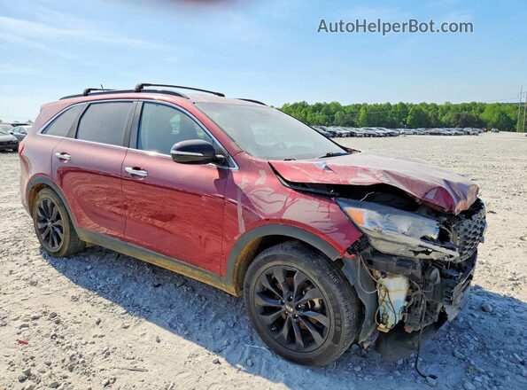 5XYPG4A59KG591650 2019 KIA SORENTO Красный Вид спереди