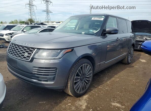 SALGS5RE0JA380479 2018 LAND ROVER RANGE ROVER Gray Tył lewy
