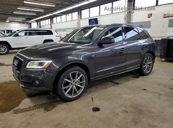WA1D7AFPXGA055805 2016 AUDI Q5 Gray Przód lewy