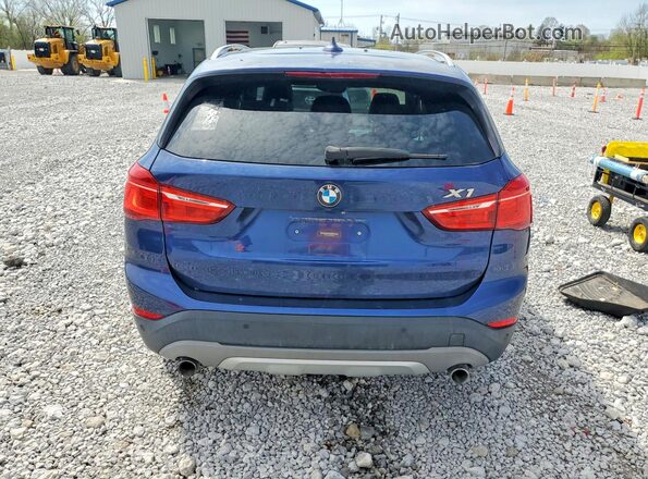 WBXHT3C36G5F63784 2016 BMW X1 Синий Вид салона спереди