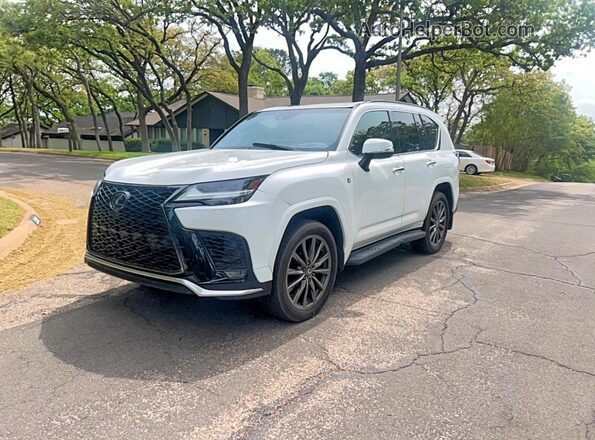 JTJMB7CX5R4065541 2024 LEXUS LX White Задня права чверть
