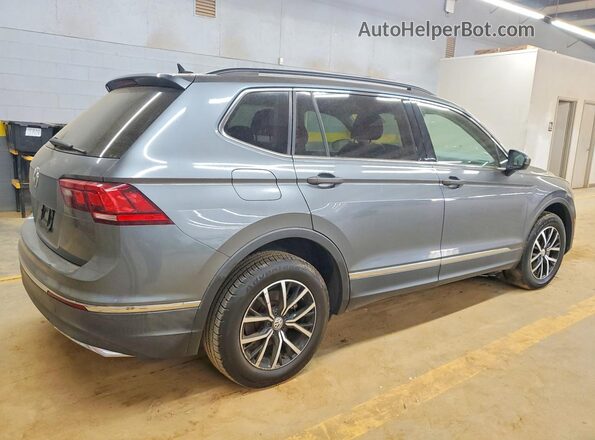 3VV3B7AX6MM007728 2021 VOLKSWAGEN TIGUAN Серый Передняя правая четверть