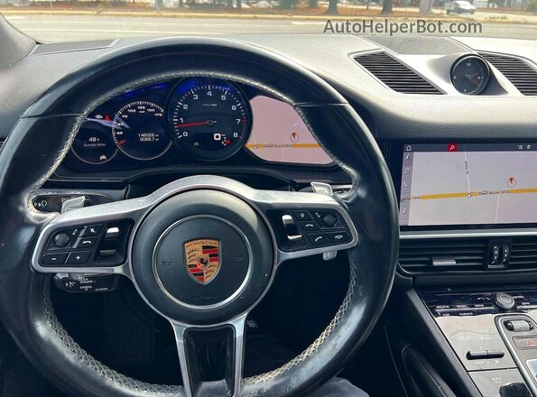 WP1AA2AY3KDA00814 2019 PORSCHE CAYENNE Синий Вид панели приборов
