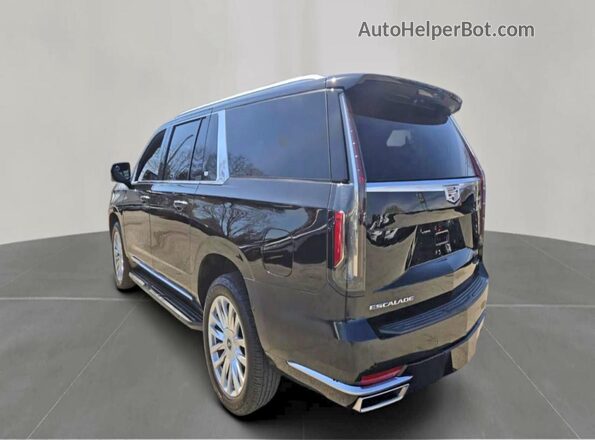 1GYS3JKT9MR354057 2021 CADILLAC ESCALADE Черный Передняя правая четверть