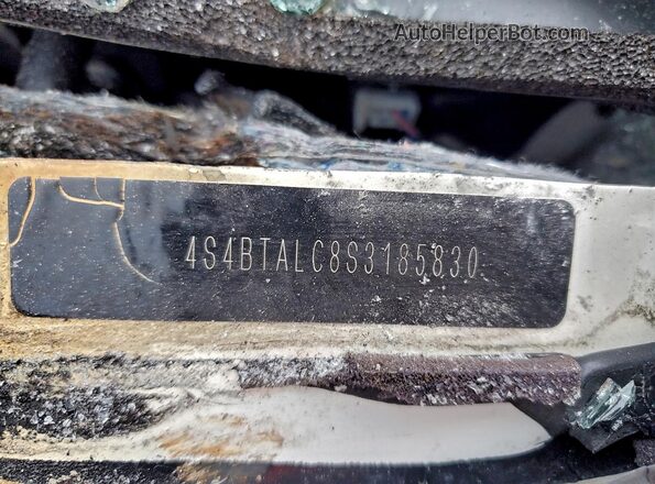 4S4BTALC8S3185830 2025 SUBARU OUTBACK Белый 