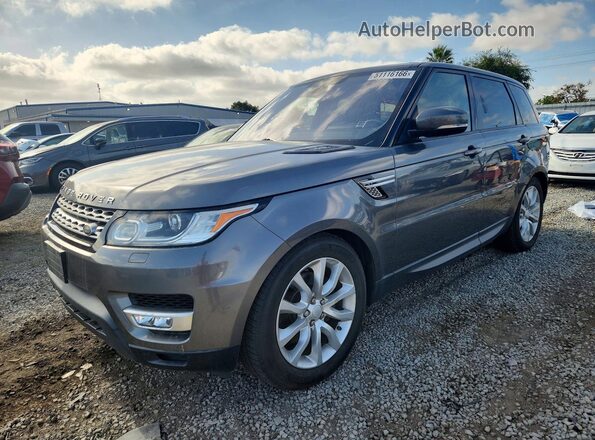 SALWR2PF5GA101490 2016 LAND ROVER RANGE Gray Tył lewy