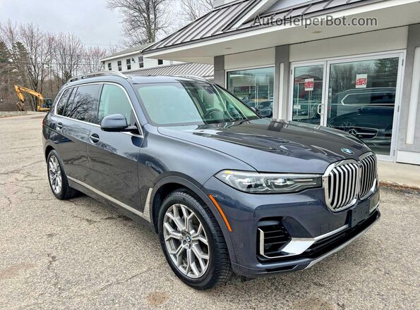 5UXCW2C04L9B20131 2020 BMW X7 Серый Задняя левая четверть