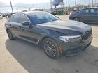 2019 Bmw 530e Черный vin: WBAJA9C52KB399446