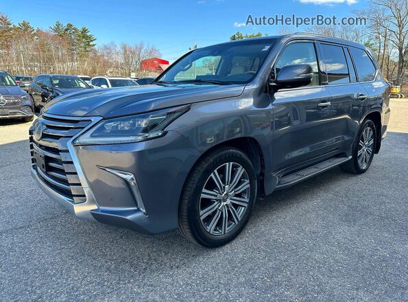JTJHY7AX4H4226494 2017 LEXUS LX Серый Задняя правая четверть