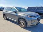2019 Hyundai Santa Fe Se Серый vin: 5NMS23AD3KH093881