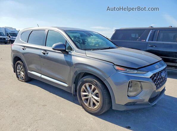 5NMS23AD3KH093881 2019 HYUNDAI SANTA Серый Вид спереди