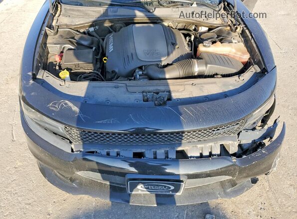 2C3CDXCT7MH650126 2021 DODGE CHARGER Black Engine compartment view