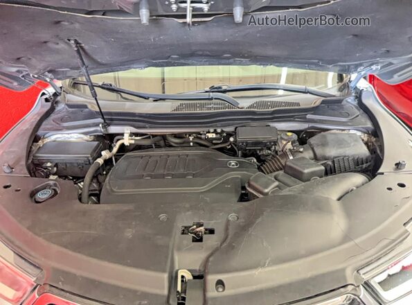 5J8YD3H37JL006631 2018 ACURA MDX Серебряный Вид панели приборов