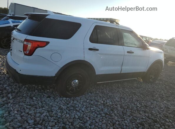 1FM5K8AR5HGA24465 2017 FORD FORD EXPLORER White Przód prawy