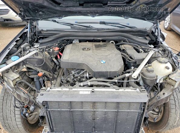 5UXTY3C09M9H28390 2021 BMW X3 Черный Вид подкапотного пространства
