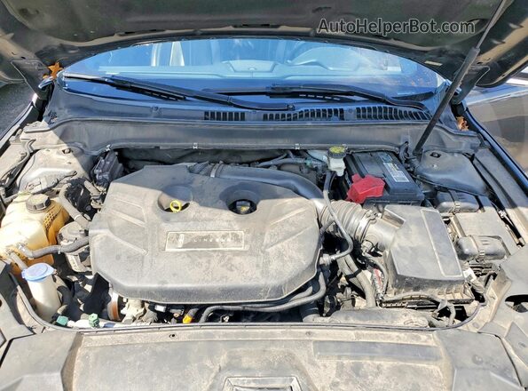 3LN6L5F90HR654475 2017 LINCOLN MKZ Серый Вид подкапотного пространства