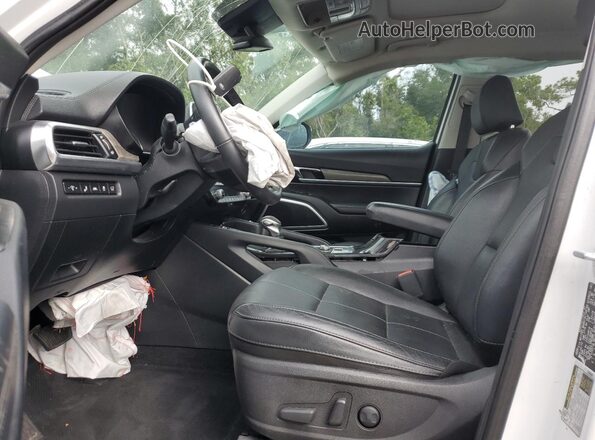 5XYP34HC2LG018252 2020 KIA TELLURIDE White Вид панелі приладів