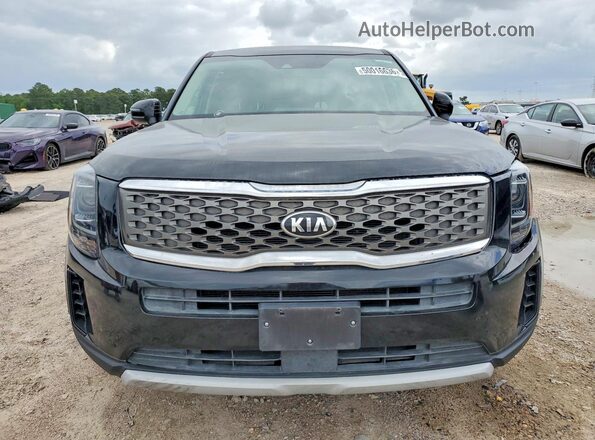 5XYP2DHC2LG007304 2020 KIA TELLURIDE Черный Вид сзади