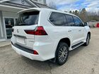 2019 Lexus Lx 570 Белый vin: JTJHY7AX2K4285356