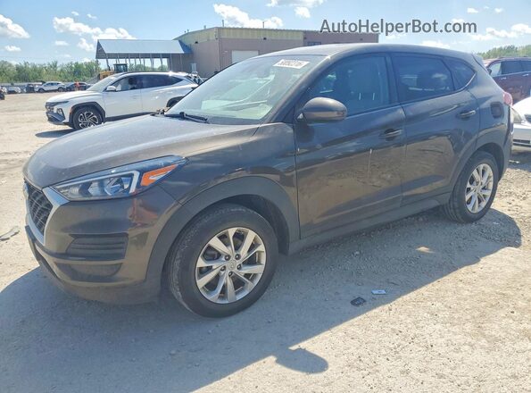 KM8J2CA47KU006578 2019 HYUNDAI TUCSON Коричневый Задняя левая четверть