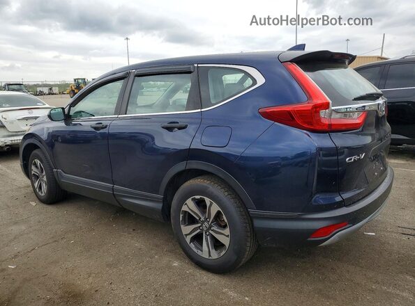 2HKRW6H36JH204460 2018 HONDA CRV Синий Задняя правая четверть