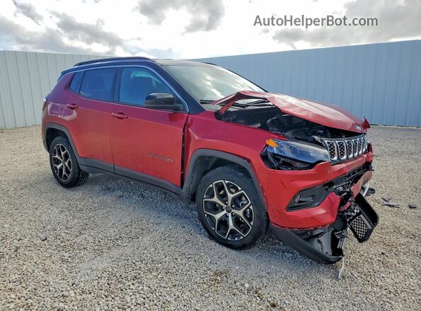 3C4NJDCNXTT177681 2026 JEEP COMPASS Красный Передняя правая четверть