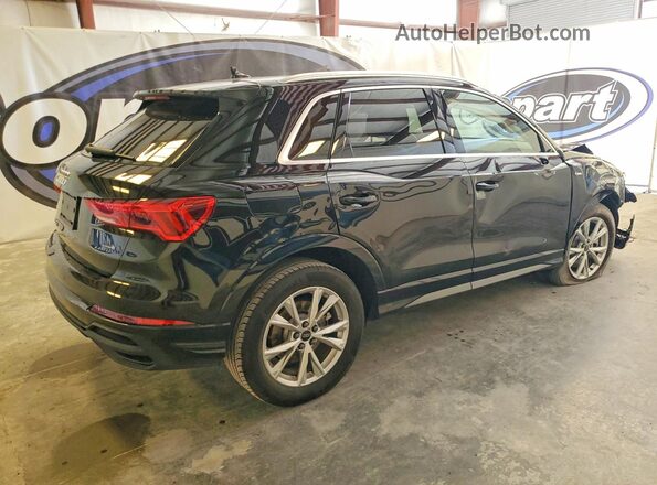 WA1DECF37S1047572 2025 AUDI Q3 Black უკანა მარჯვენა