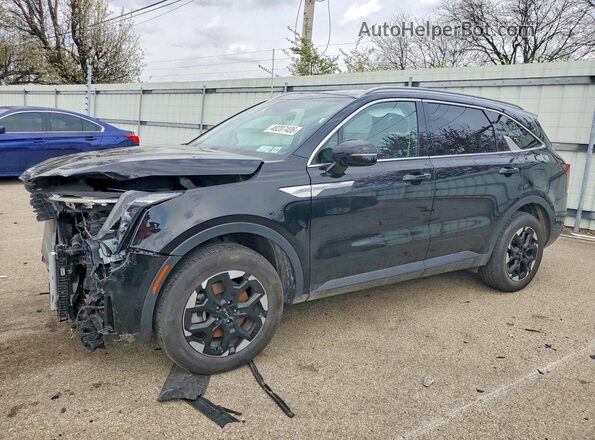 5XYRLDJCXRG257088 2024 KIA SORENTO Black Przód lewy