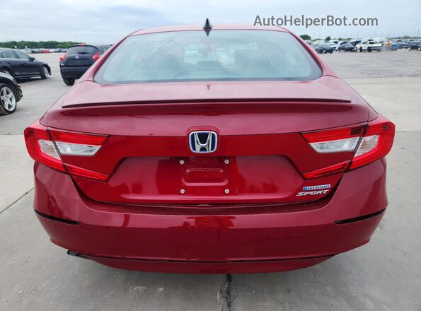 1HGCV3F27NA011766 2022 HONDA ACCORD Red Widok wnętrza z przodu