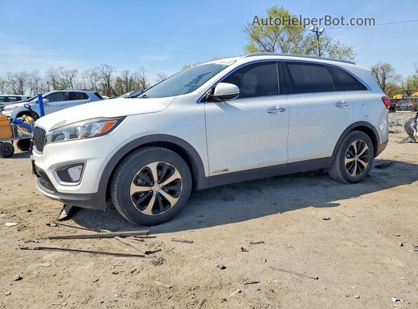 5XYPHDA53HG308939 2017 KIA SORENTO White Przód lewy