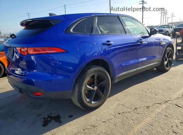 SADCJ2FX8LA633102 2020 JAGUAR F-PACE Blue Przód prawy