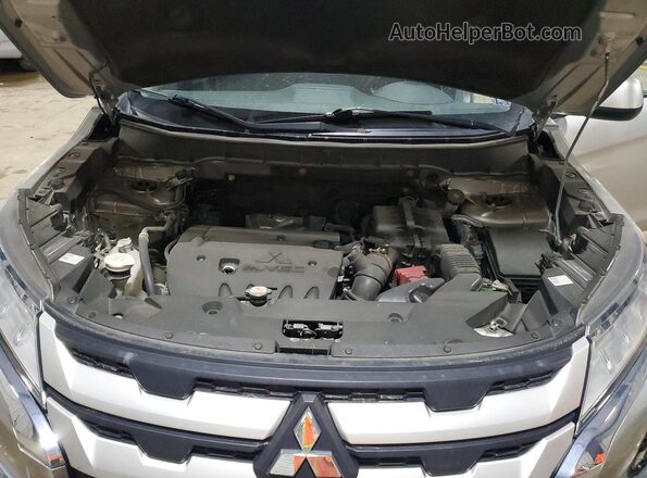 JA4APUAU3NU003137 2022 MITSUBISHI OUTLANDER Серебряный Вид наклейки с VIN-кодом