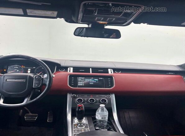 SALWS2VF2GA558183 2016 LAND ROVER RANGE ROVER Red Widok tylnych siedzeń