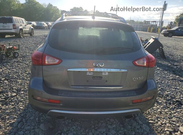 JN1BJ0RP2HM388054 2017 INFINITI QX50 Серый Вид салона спереди