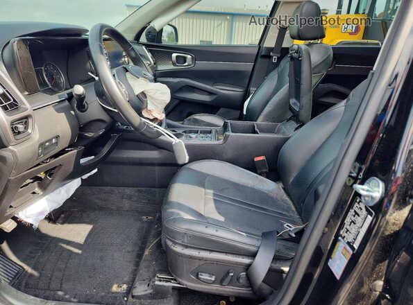 5XYRLDLC8MG051497 2021 KIA SORENTO Черный Вид панели приборов