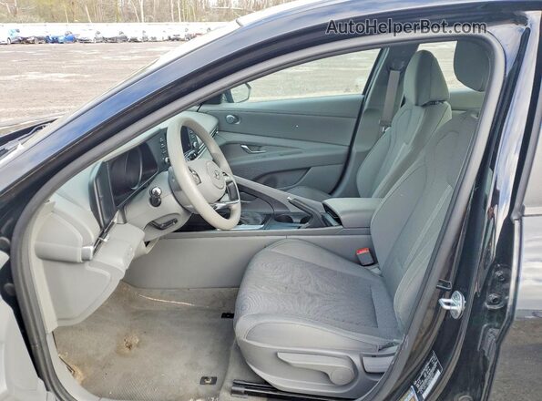 5NPLL4AG0MH050591 2021 HYUNDAI ELANTRA Black Вид панелі приладів