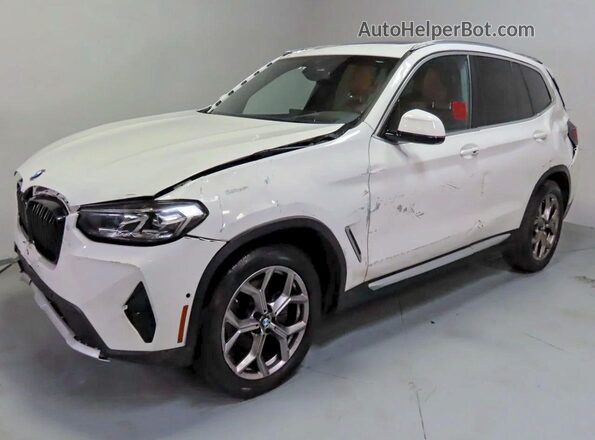 WBX57DP03RN266274 2024 BMW X3 White Задня права чверть