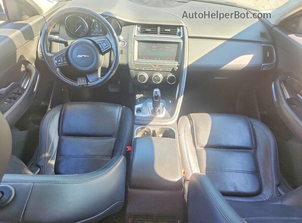 SADFJ2FX9K1Z42315 2019 JAGUAR E-PACE Черный Вид щитка приборов