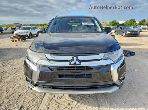 JA4AD3A33JJ000597 2018 MITSUBISHI OUTLANDER Серый Вид сзади