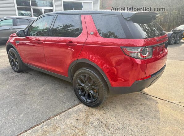 SALCR2BG4GH590300 2016 LAND ROVER DISCOVERY Бордовый Задняя правая четверть