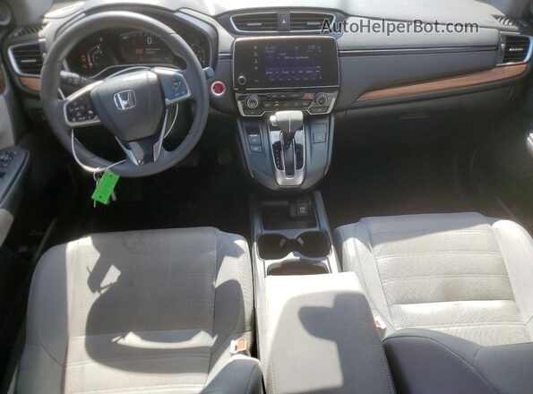 7FARW1H56HE033095 2017 HONDA CRV Gray Սարքավորումների վահանակի տեսք
