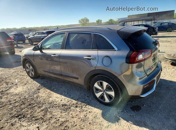 KNDCB3LCXH5090349 2017 KIA NIRO Серый Задняя правая четверть