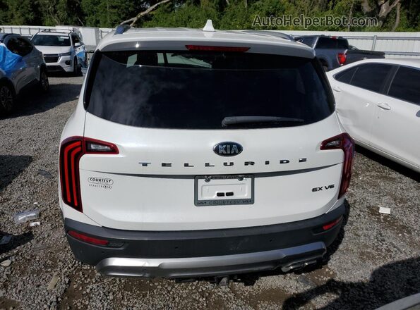 5XYP34HC2LG018252 2020 KIA TELLURIDE White Вид салону спереду