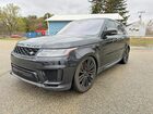 2018 Land Rover Range Rover Sport Se Черный vin: SALWG2RV2JA697563