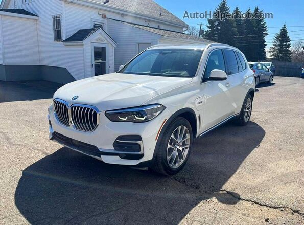 5UXTA6C02N9M26931 2022 BMW X5 Белый Задняя левая четверть