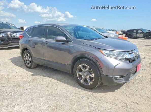 7FARW1H56HE033095 2017 HONDA CRV Gray Դիմացի տեսք